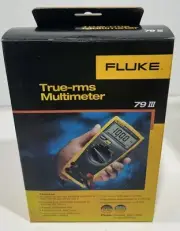 Fluke 79 III True RMS Digital Multimeter Current Voltage Tester Meter