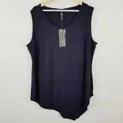 [ TS TAKING SHAPE ] Womens Luna Mix Media Tank NEW + TAGS | Size M or AU 18