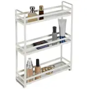 Home Details 3 Tier Slim Flat Wired Rails Vanity Tray