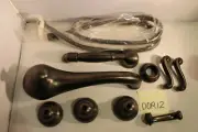 Phylrich D2102J1-11B Revere/Savannah 3 Handle Roman Tub Finish: Antique Bronze