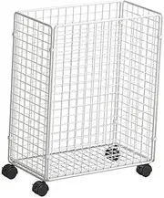Generic Rolling Basket for Mats and Storage, White