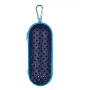 3X(Swim Goggle Case for Swimming Goggles, EVA Carrying Case with Hole5104