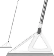 Multifunction Magic Broom, Squeegee Broom for Floor, Rubber Gray