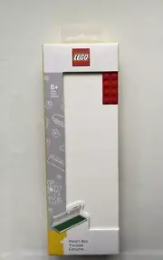 New Lego Pencil Case Box Red Brick