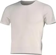 [Forecast] Classic Soldier Mesh Air Short Sleeve Crew Neck Shirt, White, LL