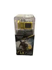 Sharper Image Waterproof 4K HD Action Camera Yellow / Black BRAND NEW✅