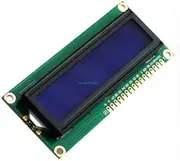 LCD Display Board Module 1602 2004 12864 PCF8574T PCF8574 IIC/I2C Interface Adapte Plate 5V Blue/Yellow Green Screen for Arduino (1602 Blue)