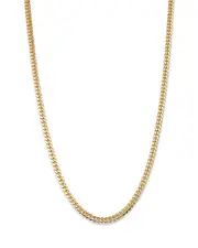 Bloomingdale's Fine Collection Men's Miami Cuban Link Chain Necklace in 14K Yellow Gold, 24