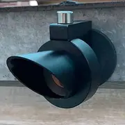KIANS Magnetic base and 90 degree type mini prism with Rain hood for total station Prisms L bar