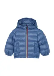 Moncler Kids Aubert Quilted Shell Jacket (12 months-3 Years) - Blue Blue 2 years