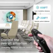 2.4GHz USB Wireless Powerpoint PP Clicker Presenter -- T5G8 Presenter N0K3