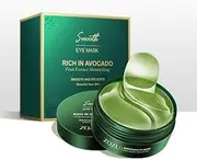 60Pcs/30Pairs Under Eye Patches,Eyes Collagen Avocadd Ingredients Masks,Under Eye Mask for Moisturizing, Fine Lines, Dark Circles& Puffy Eyes Gel Collagen Eye Pads