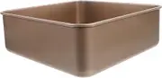 Non Stick High Sided Baking Pan for Desserts Deep Baking Tray for Cakes Cookies Versatile Kitchen Tool for Ovens Microwaves Refrigerators Thick Design