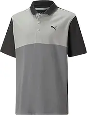 [PUMA] Golf Boys Cloudspun Colorblock Polo