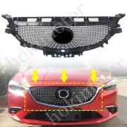 Fits For Mazda 6 Atenza 2017-2019 Front Bumper Mesh Hood Grille Grill 2018