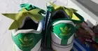 NEW Vintage Adidas Kids Shoes Size The Original Hip Hop Kermit Frog Retro shell