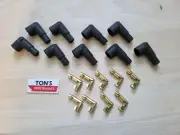 (9) 10.4mm 90 degree socket style Spark Plug Distributor Magneto Terminal & Boot