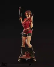 Claire Redfield Statue 3D Print Unpainted/Unassembled