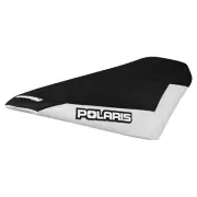 Polaris Rush 600 800 Pro Switchback 2015-19 Seat Cover WHITE SIDE BLACK TOP #309
