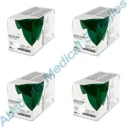 *200-Pairs* Ansell Medi-Grip Latex Standard Surgical Size-8 Gloves 330200780