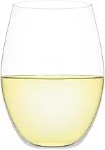 Plumm Stemless WHITEa+ Stemless WHITEa+ Wine Glasses, Clear, PLUTPG5520