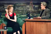 Comedian Alexandra Wentworth during an interview with host Jay Le- Old Photo 2