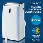 CARSON 4.7kW Portable Air Conditioner and Heater AC Cooler Dehumidifier Aircon