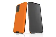 For Samsung Galaxy S20 Case, Armour Back Cover, Orange