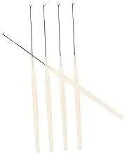 LIFKOME 5Pcs Beading Needles Portable DIY Bead Threading Tools for Jewelry Making Durable Handle for Stringing Beads and Craft Projects