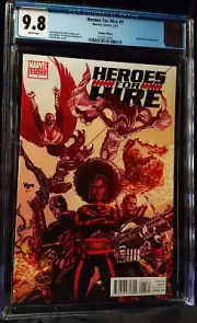 Heroes for Hire #1, 2/11, Marvel comics, CGC 9.8 Variant Edition, Puppet Master.