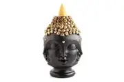 Four faced Buddha Backflow Incense Burner