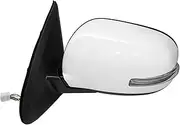 NLQR Driver Side Door Mirror Power Heated w/Signal Automotive Replacement Parts Compatible with Mitsubishi Outlander 2014 2015 2016 2017 2018 2019 2020 2021 replace 7632B353