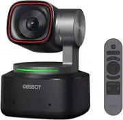 OBSBOT Tiny 2 AI-Powered PTZ 4K Webcam Camera Voice Control with Remote Control