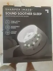 Sharper Image Sound Soother Revo 6 White Noise Portable Machine