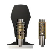 Normcore Spring-loaded Tamper V4 - Stainless Steel