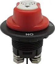 HISports Battery Switch Car Battery Isolator Switch Main Switch 12V-48V 100A ON-Off Waterproof Built-in Power Switch Car Battery Isolator Switch for Car Motorcycle Marine Boat Yacht Bus