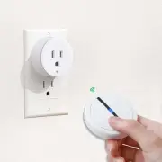 Wireless Remote Control Outlet Plug Expandable Light Switch 500 FT Range White