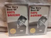 Brand New THE VERY BEST OF FATS DOMINO Cassette Tapes 1 & 2 Heartland Edition