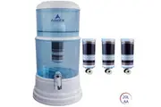 Aimex 20L Benchtop Water Purifier Dispenser with Maifan Stone and 3 Fluoride Filters