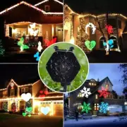 Christmas Lights Projector Moving Sky Star Laser Landscape Lighting
