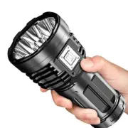 Super Bright Torch 8 LED Flashlight USB Rechargeable Tactical lights Work Lamp