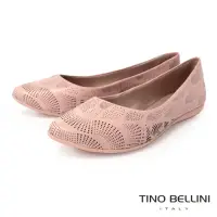 在飛比找momo購物網優惠-【TINO BELLINI 貝里尼】巴西進口牛皮沖孔微尖楦舒