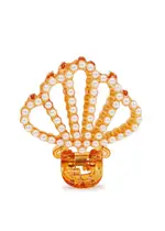 Valet Studio Calypso Embellished Hair Clip - Pearl ONE SIZE
