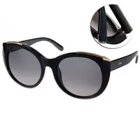 在飛比找Yahoo奇摩購物中心優惠-CHLOE太陽眼鏡 金屬裝飾鑲鑽款/黑#CL660SR 00