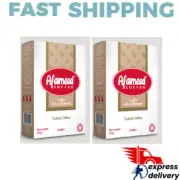 Al Ameed Ground Coffee with Cardamom 100% Arabica Light Roast 250g -2 of Pack