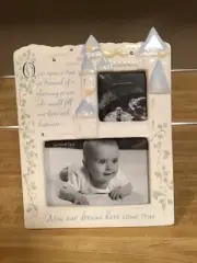 GRASSLANDS ROAD Baby Boy Ceramic Picture Frame “Once Upon A Time We Dreamed…”