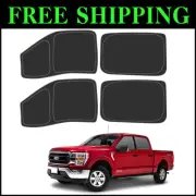 2015-2020 Ford F150 UV Ray Blocking Side Window Shades - Easy Install & Storage