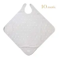 在飛比找momo購物網優惠-【10mois】數字紋樣洗澡浴巾