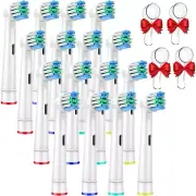 Precision Electric Toothbrush Replacement Brush Heads 16 Packs Fit Most Oral B B