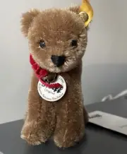 STEIFF 683046 Mohair Brown Bear Cub Williams Sonoma Exclusive Rare Retired Tags